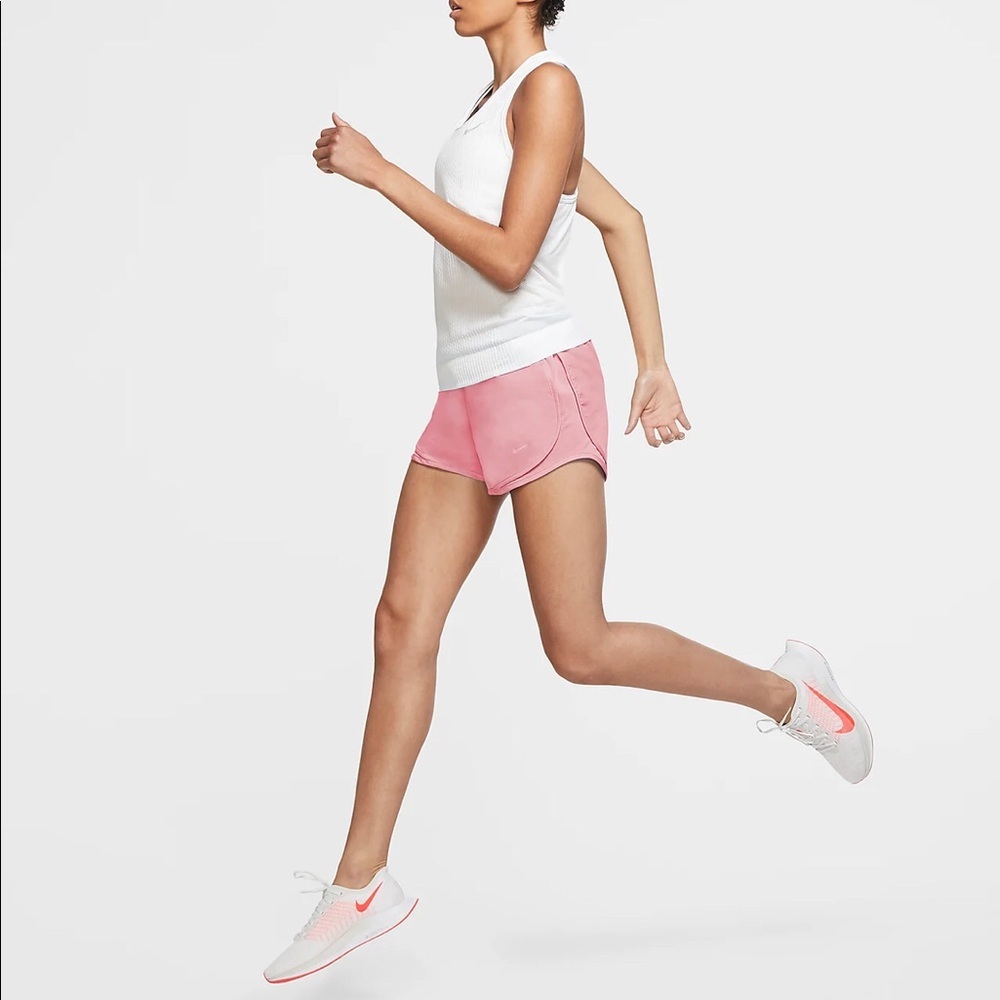 NEW! Women's Nike Tempo Running Shorts Pink SZ L